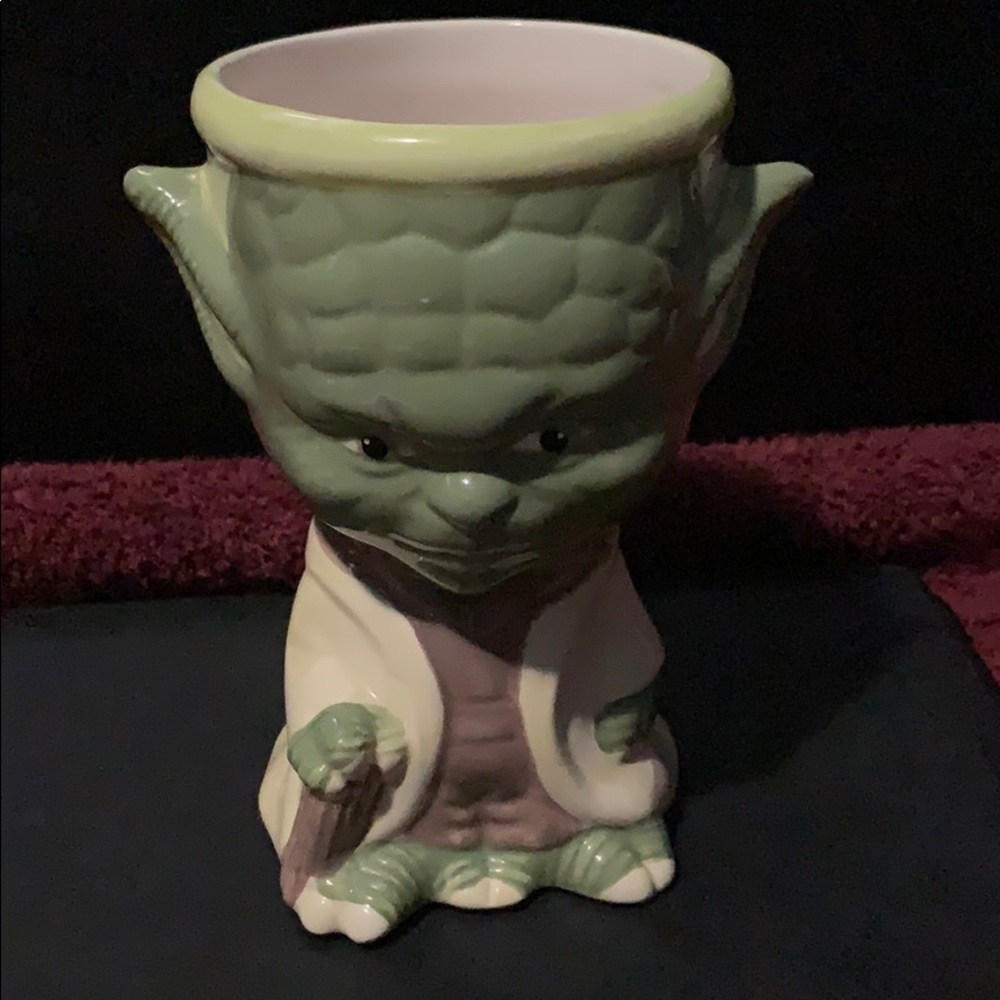 Star Wars YODA Goblet Mug Vintage Pre Owned